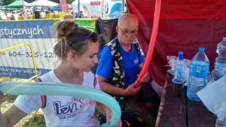 ZS wolontariusze na Zakrzewku 