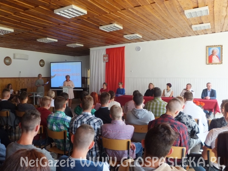 Zakończenie roku w Zespole Szkół Zawodowych