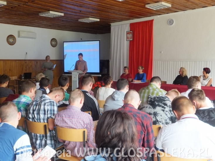 Zakończenie roku w Zespole Szkół Zawodowych