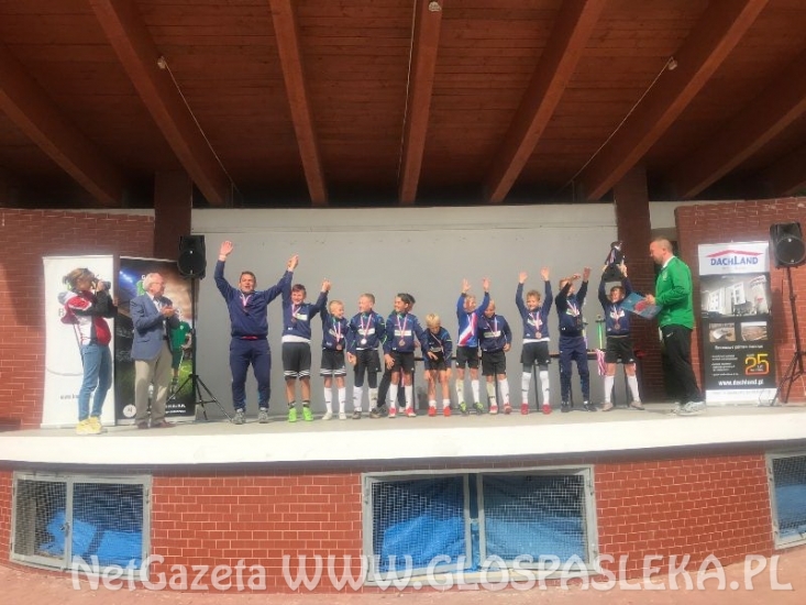 Młodzi piłkarze Polonii grali w Barczewie