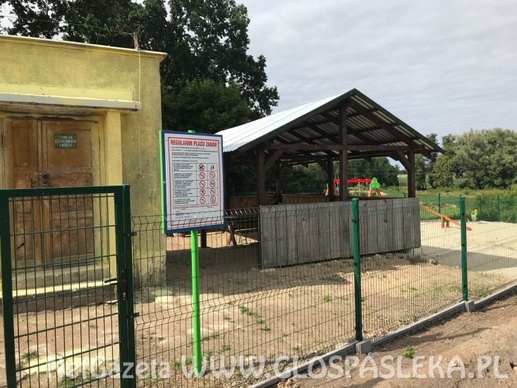 Zielno – nowy plac zabaw