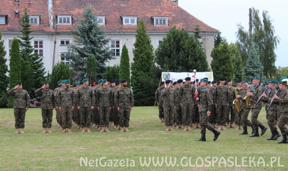Powitanie żołnierzy z udziałem ZSEiT