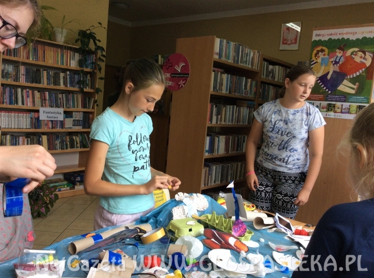 Godkowo wakacje w bibliotece 