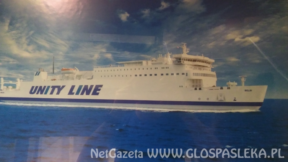 Uczniowie ZSEiT w Pasłęku na promach