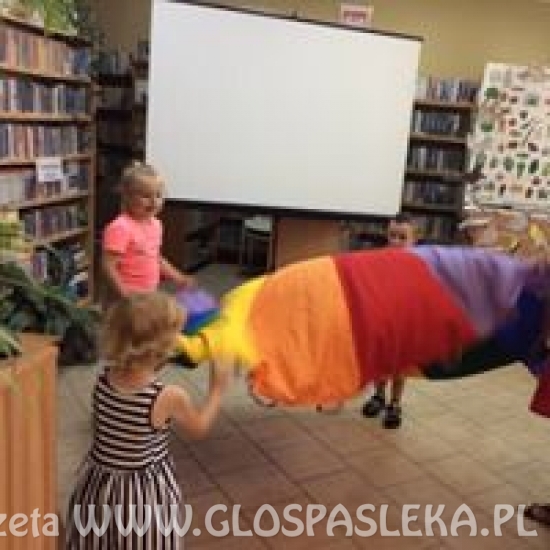 zajęcia w bibliotece w Godkowie