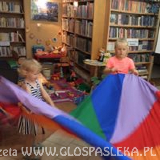 zajęcia w bibliotece w Godkowie