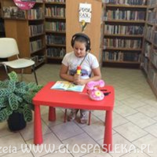 zajęcia w bibliotece w Godkowie