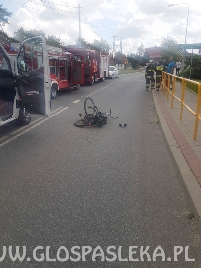 potrącenie pieszego Godkowo
