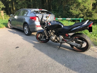 Kolizja Hondy i Chevroleta