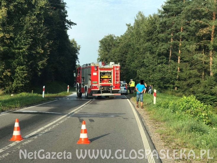 Kolizja Hondy i Chevroleta