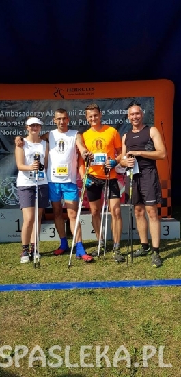 nordic walking sierpien 2018