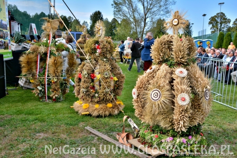 Dożynki powiatowe 2018 - wieńce i stoiska
