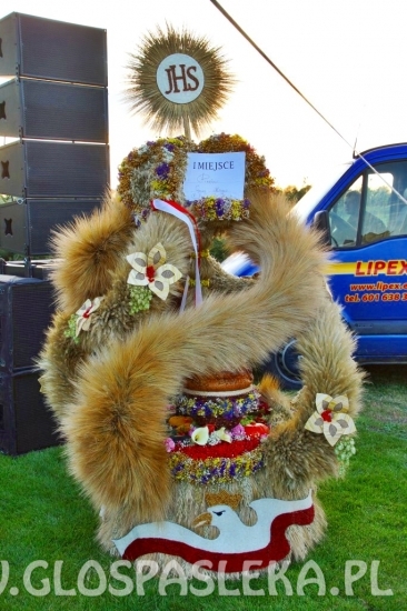 Dożynki powiatowe 2018 - wieńce i stoiska