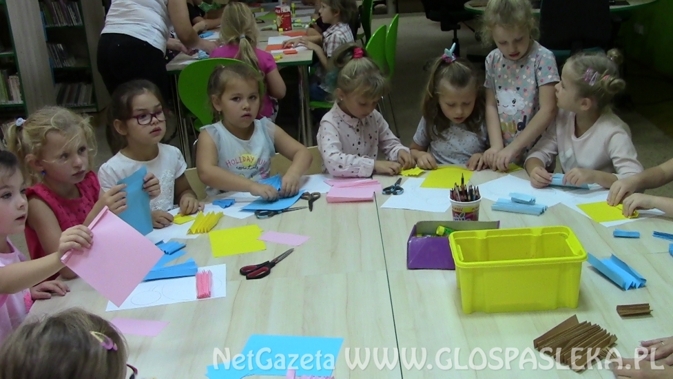 przedszkolaki w bibliotece wrzesień 2018