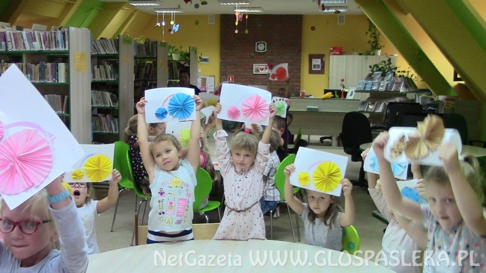 przedszkolaki w bibliotece wrzesień 2018