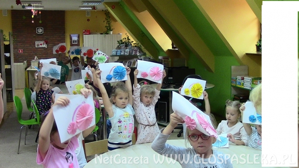 przedszkolaki w bibliotece wrzesień 2018