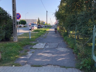 Nowy chodnik na ul. Ogrodowej