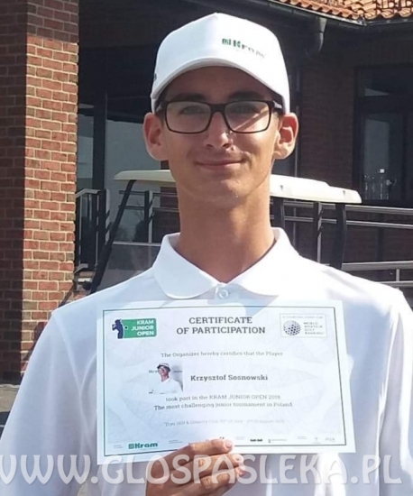 Golfista z Pasłęka