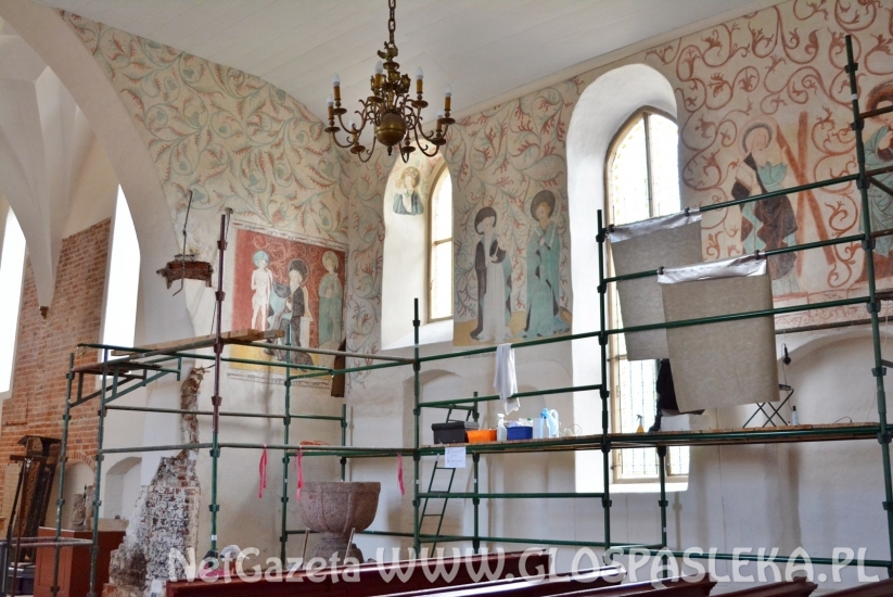 Marianka - prace w kosciele
