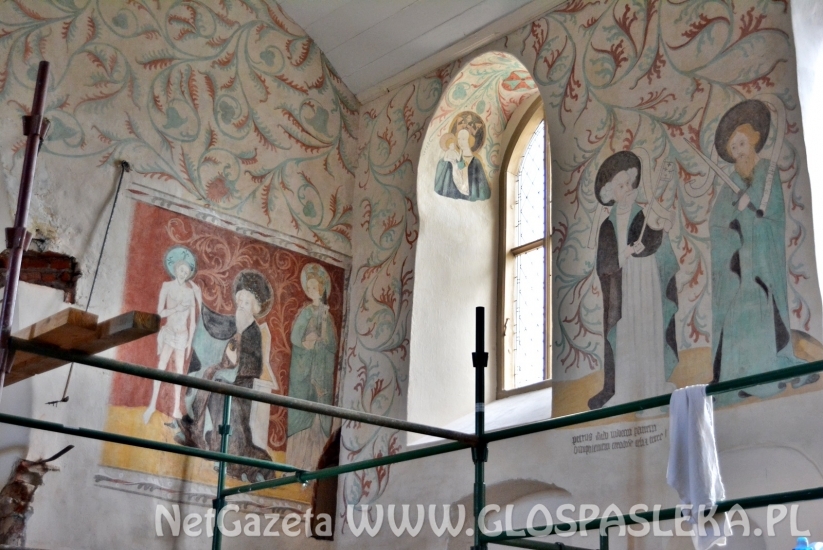 Marianka - prace w kosciele