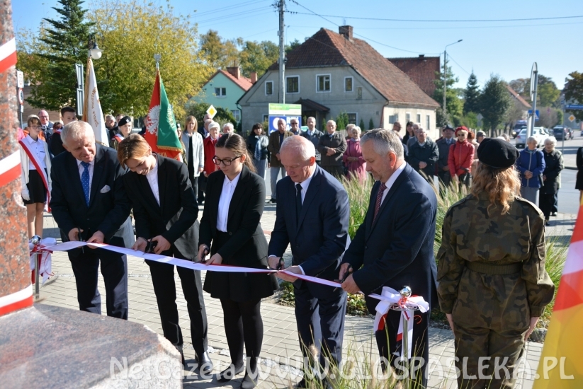 Pomnik z okazji 100-lecia odzyskania przez Polskę Niepodległości