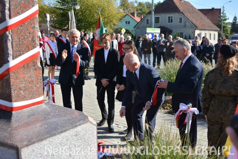 Pomnik z okazji 100-lecia odzyskania przez Polskę Niepodległości