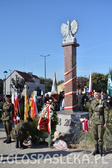 Pomnik z okazji 100-lecia odzyskania przez Polskę Niepodległości