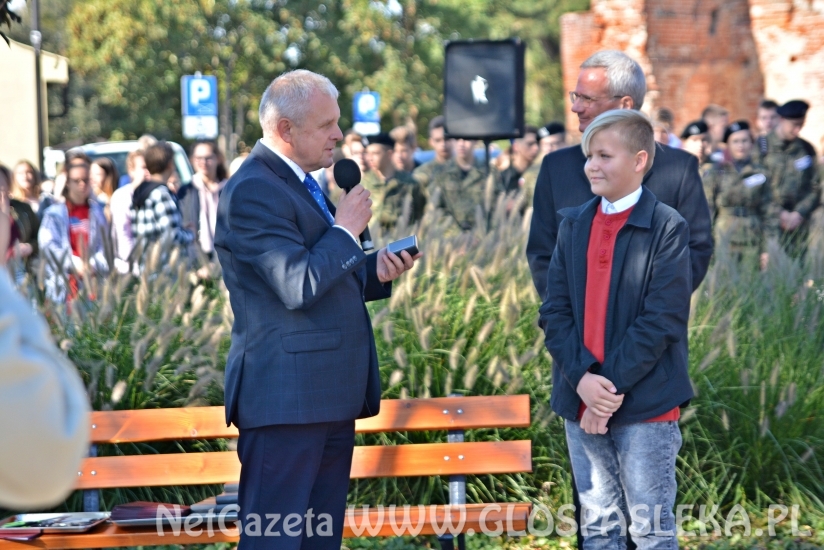 Pomnik z okazji 100-lecia odzyskania przez Polskę Niepodległości