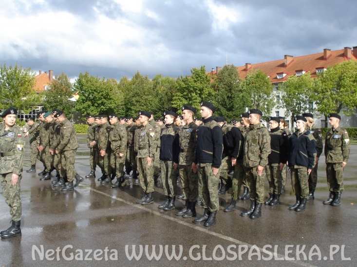 Obóz szkoleniowy uczniów  ZSEiT w strugach deszczu