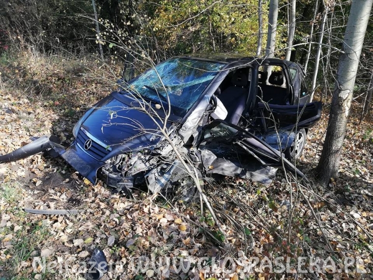 Wypadek Borzynowo - Marianka 18.10.2018r.