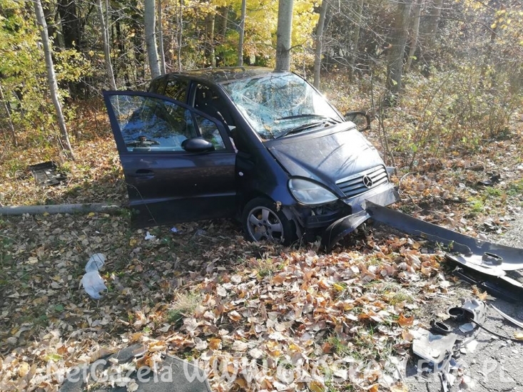 Wypadek Borzynowo - Marianka 18.10.2018r.