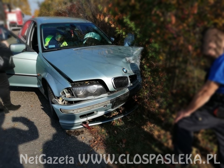 Wypadek Borzynowo - Marianka 18.10.2018r.