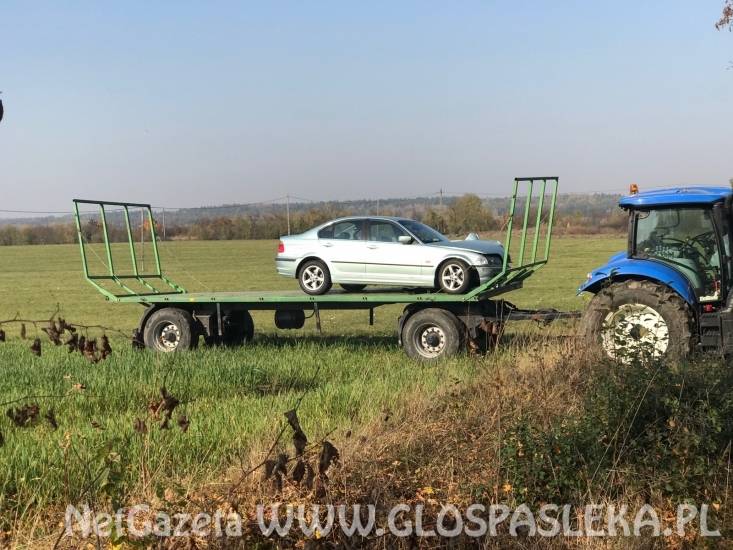 Wypadek Borzynowo - Marianka 18.10.2018r.