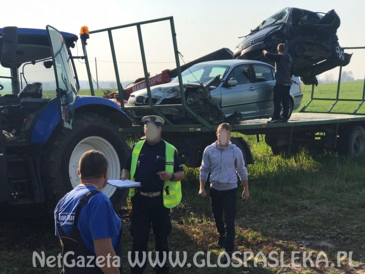 Wypadek Borzynowo - Marianka 18.10.2018r.