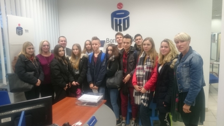 „Ekonomiczna lekcja bankowości” dla uczniów ZSEiT
