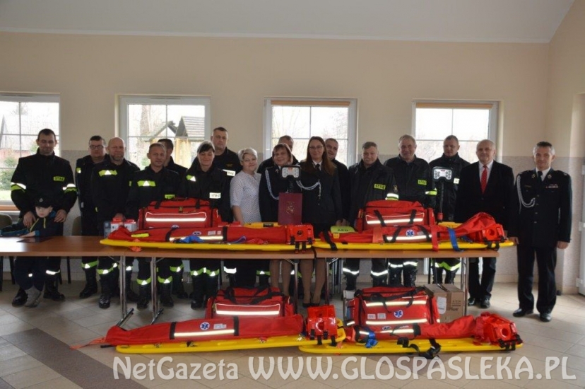 Nowy sprzęt dla strażaków ochotników