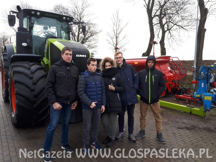 Uczniowie ZSEiT z wizytą w firmie 