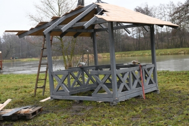 Wiata z myślą o morsach