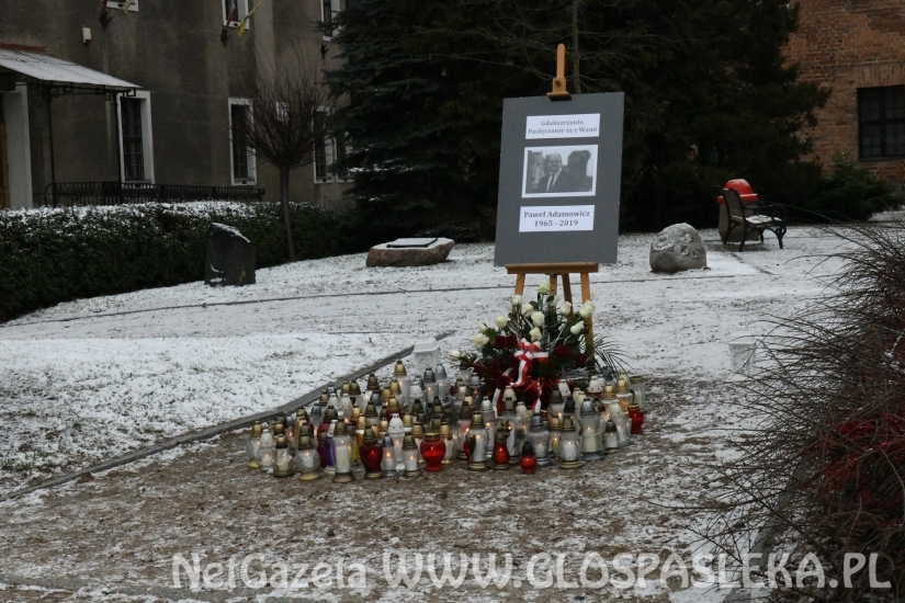 Pasłęczanie uczcili pamięć tragicznie zmarłego prezydenta