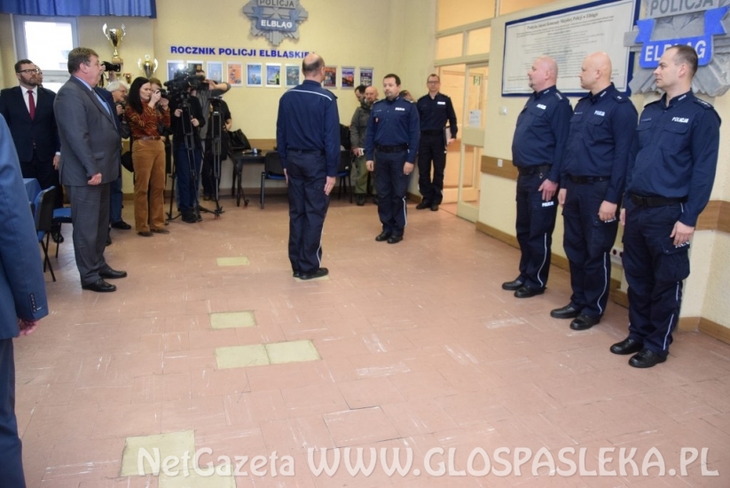 odprawa policji KMP Elbląg