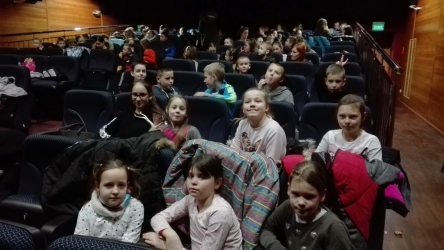 Na zakończenie ferii wizyta w kinie