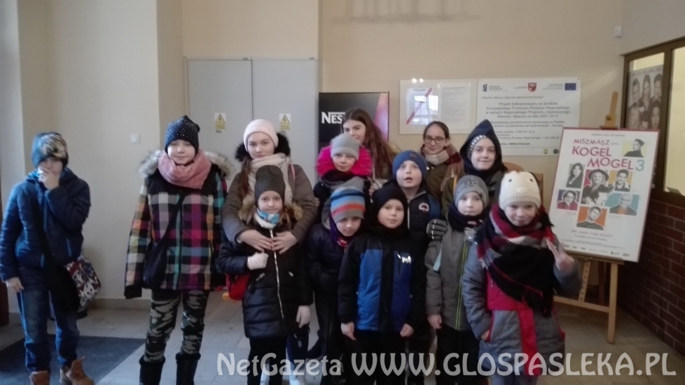 Na zakończenie ferii wizyta w kinie