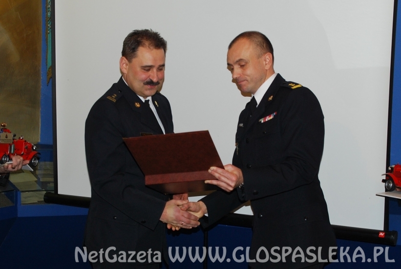Podsumowanie u strażaków z PSP