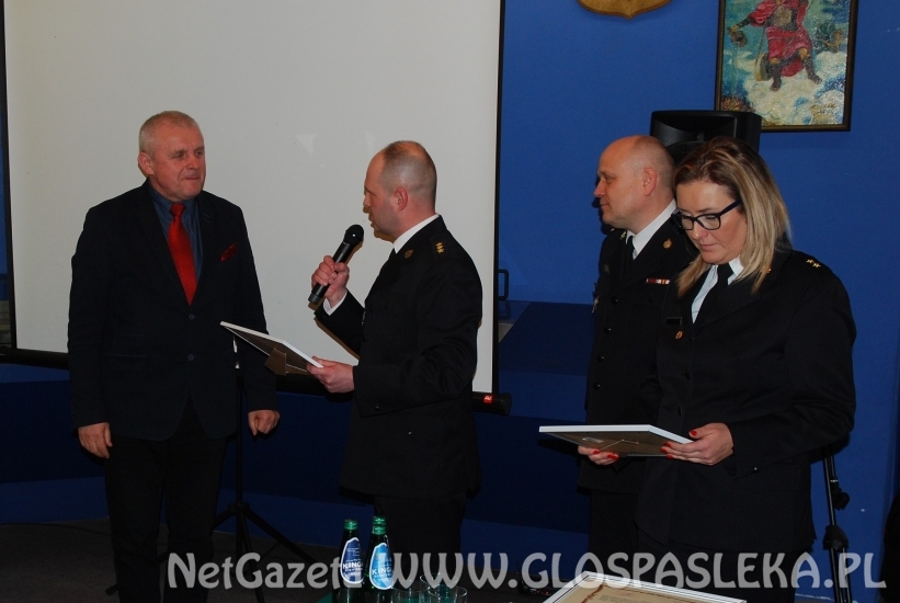 Podsumowanie u strażaków z PSP