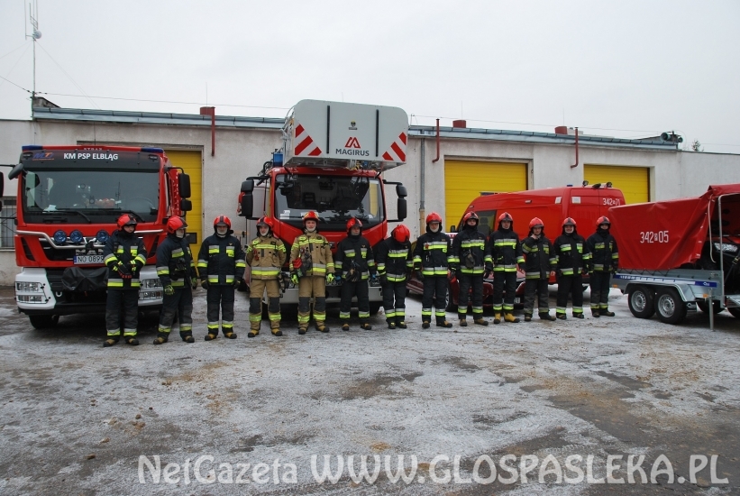 Podsumowanie u strażaków z PSP