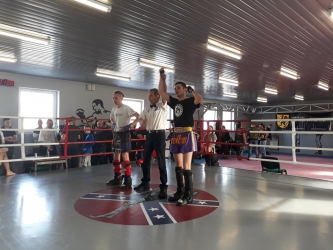 Walczyli kickboxerzy