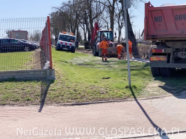 Remontują chodnik na ul. Boh. Westerplatte