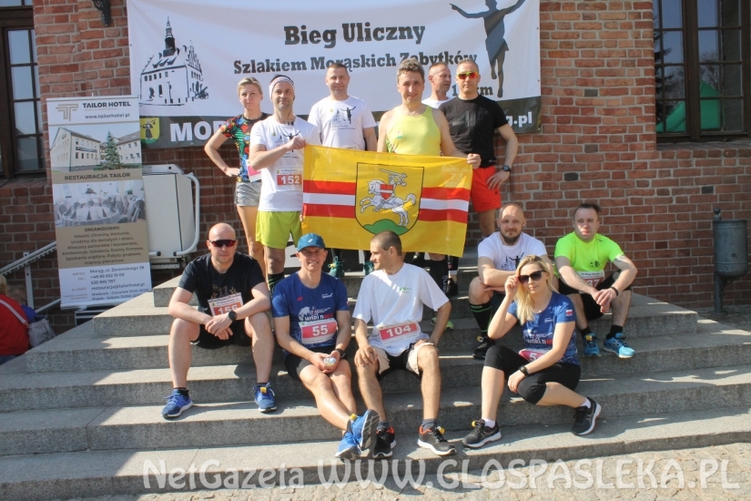 Pasłęczanie biegali w Morągu