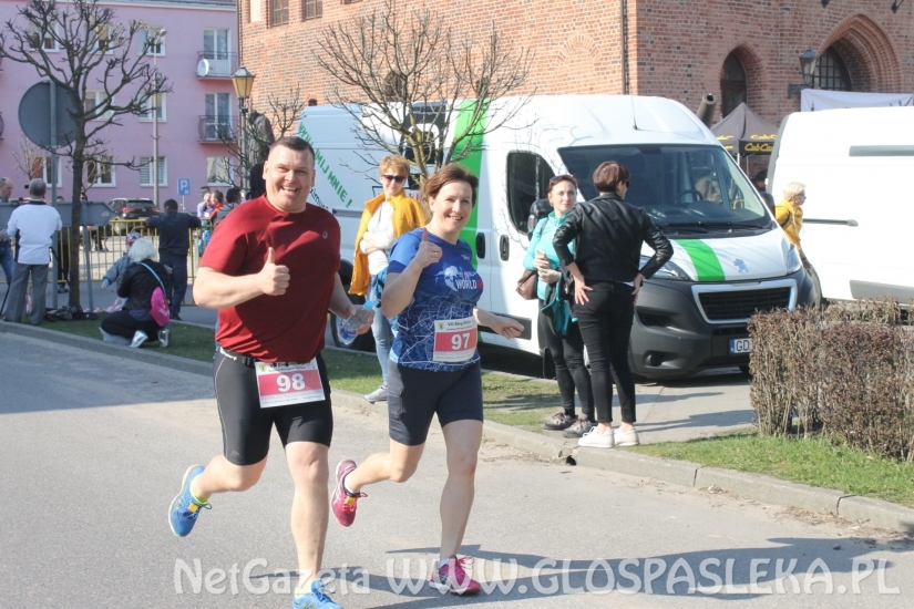 Pasłęczanie biegali w Morągu