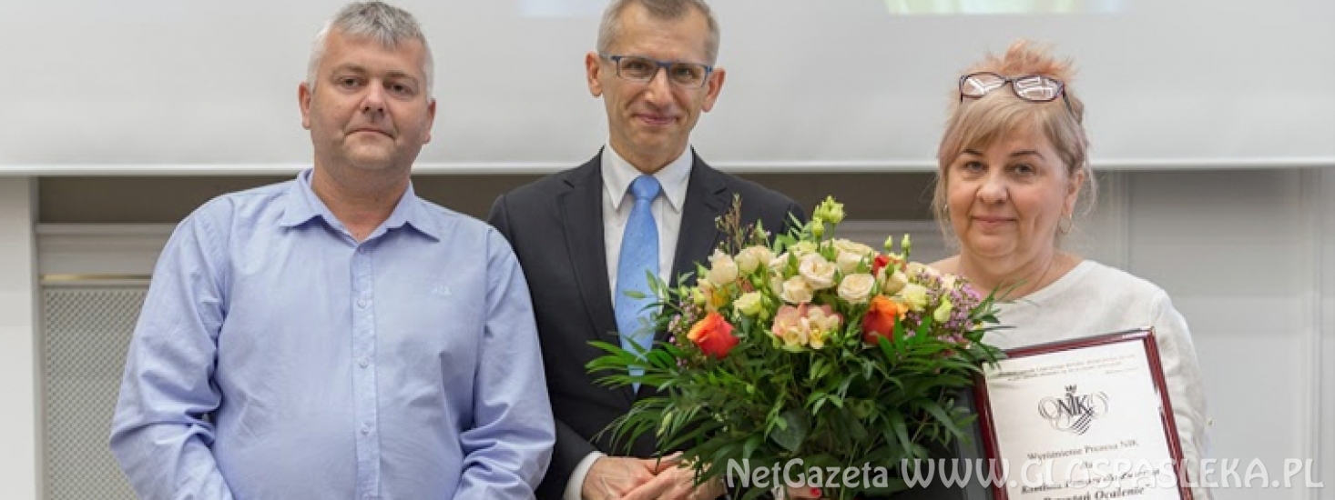 Barbara Zarudzka z wyróżnieniem prezesa NIK